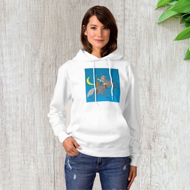 Pull À Capuche Odin Riding Sleipnir Norse Mythologie Vive Dieu (Créateur téléchargé)