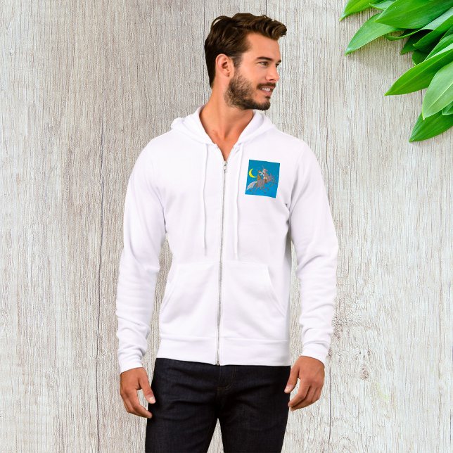 Pull À Capuche Odin Riding Sleipnir Norse Mythologie Vive Dieu (Créateur téléchargé)