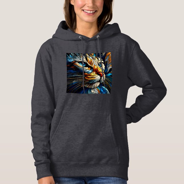 Pull À Capuche Oeuvre Sweatshirt à capuchon pour femmes 22 (Devant)
