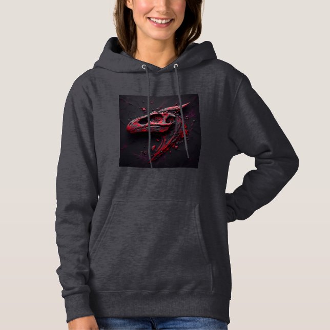 Pull À Capuche Oeuvre Sweatshirt à capuchon pour femmes 28 (Devant)