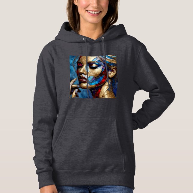 Pull À Capuche Oeuvre Sweatshirt à capuchon pour femmes 38 (Devant)