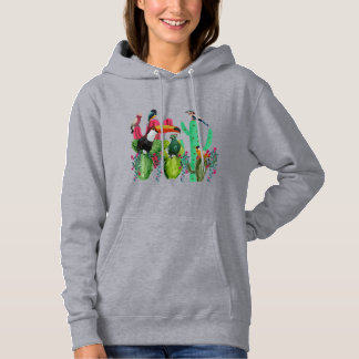PULL À CAPUCHE OISEAUX DU DÉSERT