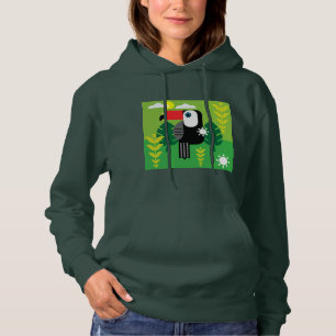 Pull À Capuche Oiseaux tropicaux du Toucan