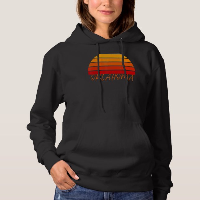 Pull À Capuche Oklahoma Oklahoma Tee - shirts graphiques pour fem (Devant)