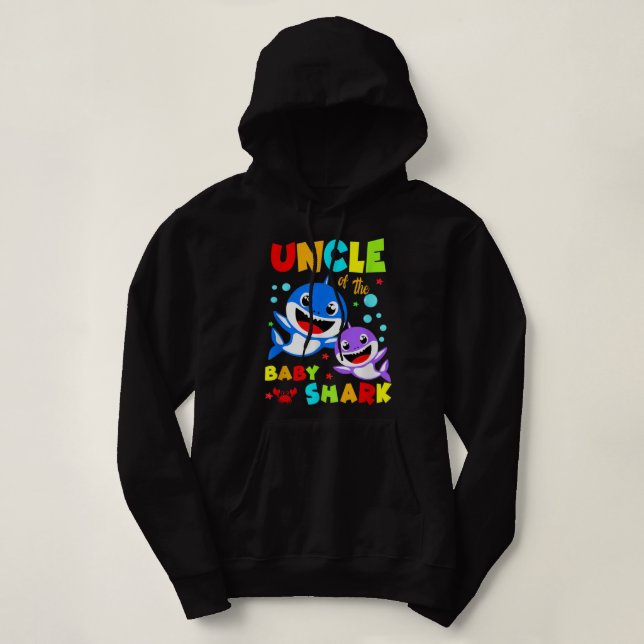 Pull À Capuche Oncle requin oncle requin Tee - shirts Chemise fam (Design devant)
