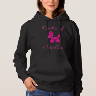 Pull À Capuche Oodles De Poodles Joli Poodle Rose Balloon Anima