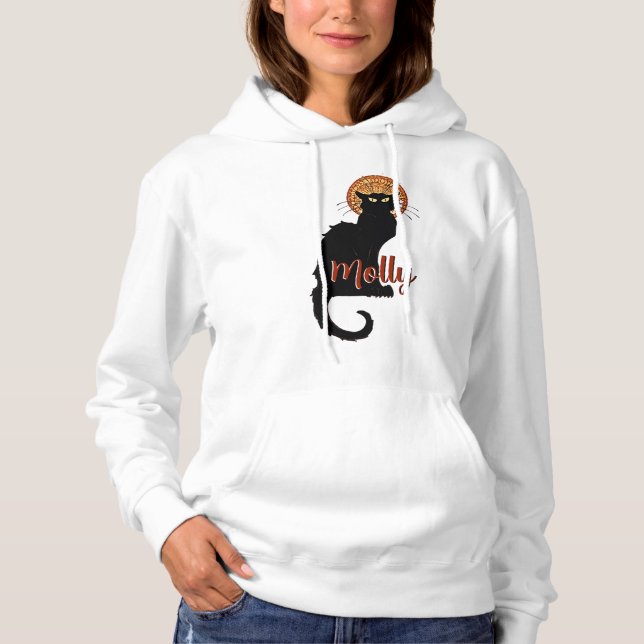 Pull À Capuche Oracle Félin (Devant)