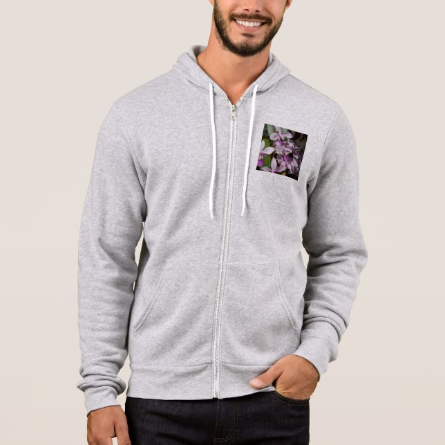 Pull À Capuche orchidées miniatures (Devant)