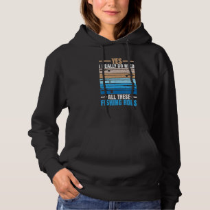 Pull À Capuche Oui, j'ai vraiment besoin de toutes ces cannes à p