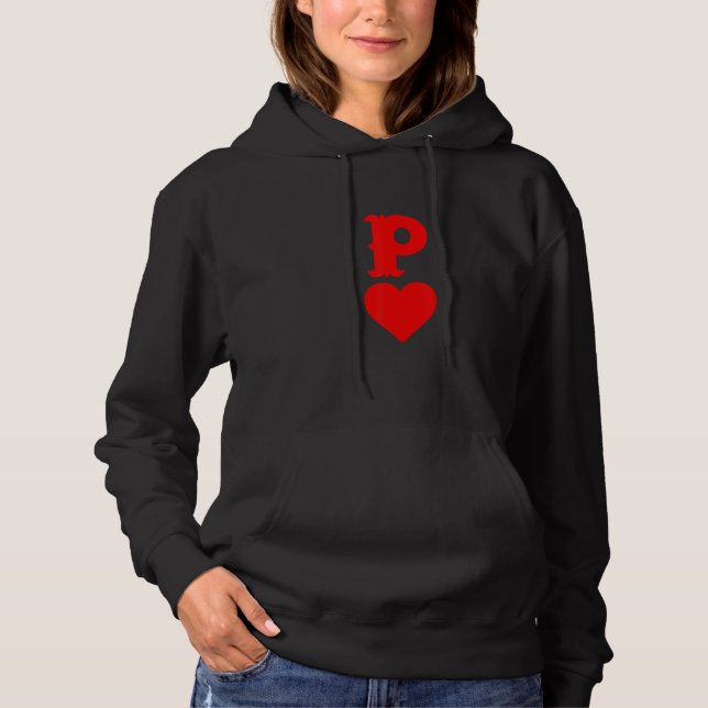Pull À Capuche P Of Hearts Love Couples Valentines Day Gifts for  (Devant)