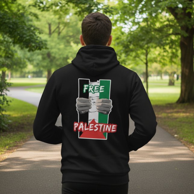 PULL À CAPUCHE PALESTINE LIBRE (Créateur téléchargé)