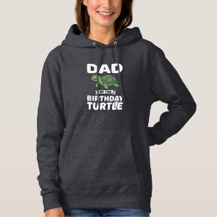 Pull À Capuche Papa de la tortue d'anniversaire Conception drôle