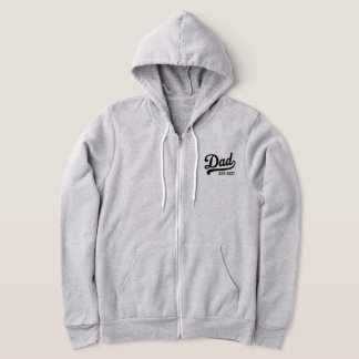 Pull À Capuche Papa Est 2027 Futur Papa Bébé Annonce