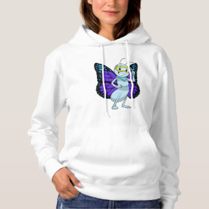 Pull À Capuche Papillon aux lunettes