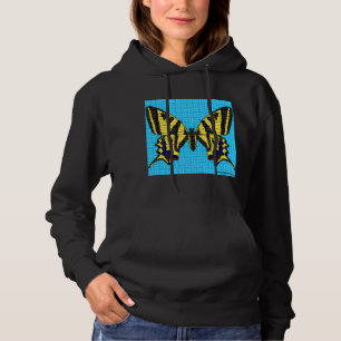 Pull À Capuche Papillon swallowtail (vif) - Sweat-shirt à capuche