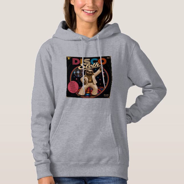 Pull À Capuche Paresseux Disco (Devant)