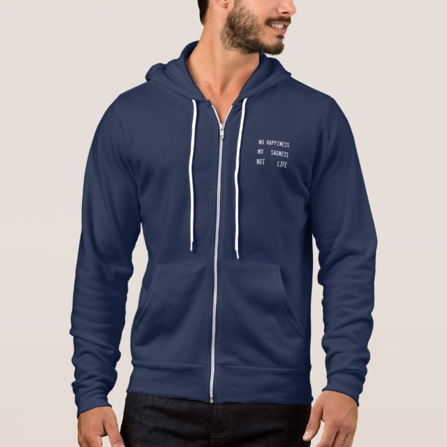 Pull À Capuche Pas la vie (Devant)