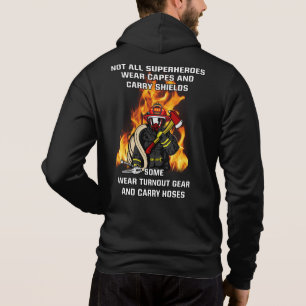 Pull À Capuche Pas tous les super-héros...pompier