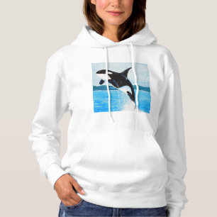 Pull À Capuche Peinture Orca