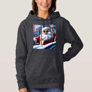 Pull À Capuche Père Noël de Motor City