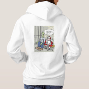 Pull À Capuche Père Noël en prison femmes sweat-shirt à capuche b