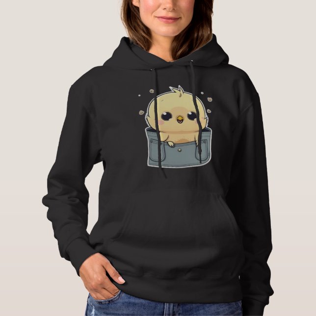 Pull À Capuche Perroquet Cockatiel Quarrion Weiro Oiseau  1 (Devant)