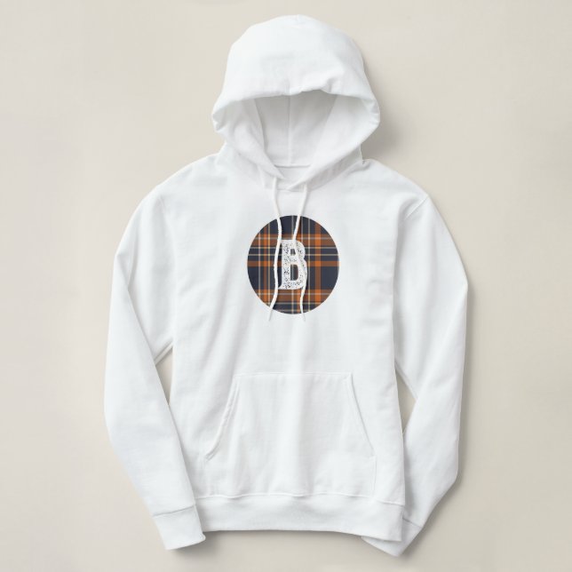 Pull À Capuche Personnalisé Russe Noël / plaid hiver (Design devant)