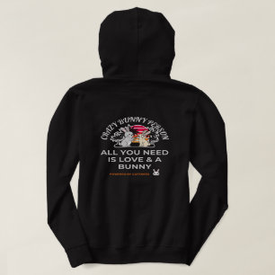 Pull À Capuche Personne Lapin Fou 