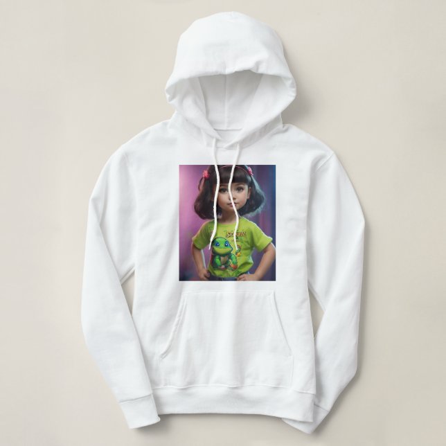 Pull À Capuche "Petit Rêveur : La beauté ukrainienne avec une dou (Design devant)