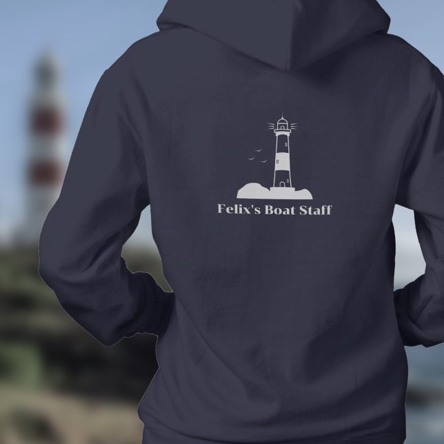 Pull À Capuche Phare (Lighthouse Hoodie - Back)