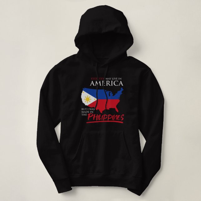 Pull À Capuche Philippines.png américain (Design devant)