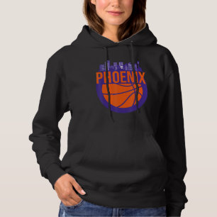 Pull À Capuche Phoenix Arizona State Love Basketball Vintage Desi
