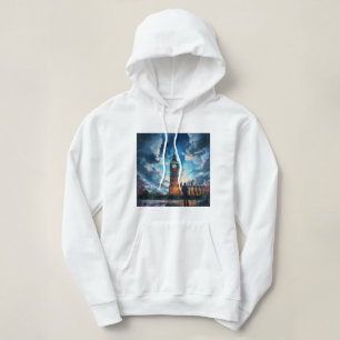 Pull À Capuche Photo moderne personnalisée Cadeau de la Fête des
