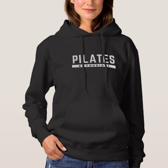 Pull À Capuche Pilates passionnés. (Devant)