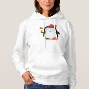 Pull À Capuche Pingouin glacé