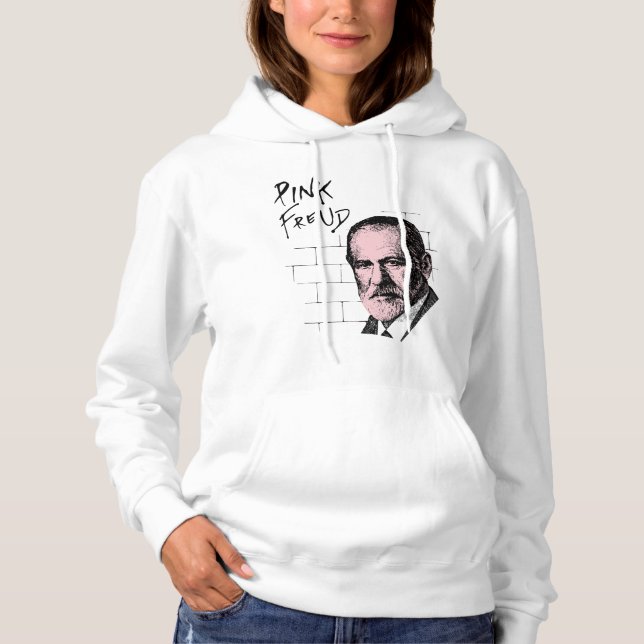 Pull À Capuche Pink Freud Sigmund Freud (Devant)
