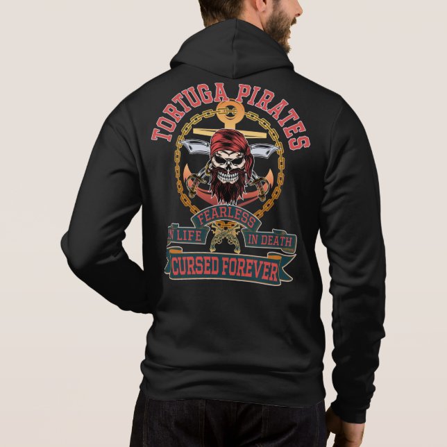 PULL À CAPUCHE PIRATES TORTUGA (Dos)