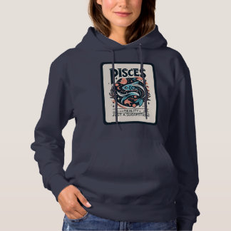 Pull À Capuche Pisces Dreamscape : Là où la réalité prend le recu
