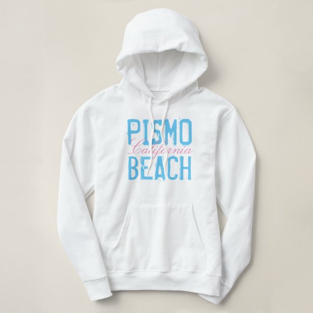 Pull À Capuche Pismo Beach California (Design devant)
