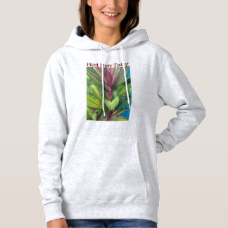 PULL À CAPUCHE PLANTE PLUS