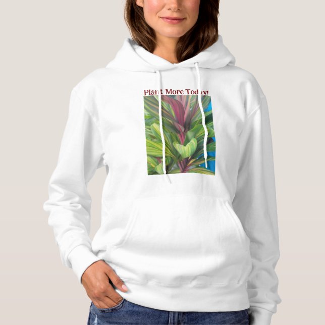 PULL À CAPUCHE PLANTE PLUS (Devant)