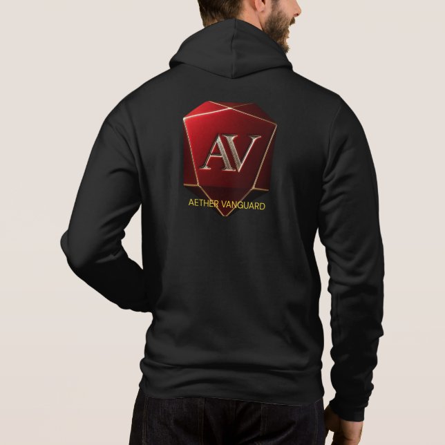 Pull À Capuche PLP NOVA V | T-Shirt Graphique Aether Vanguard | P (Dos)