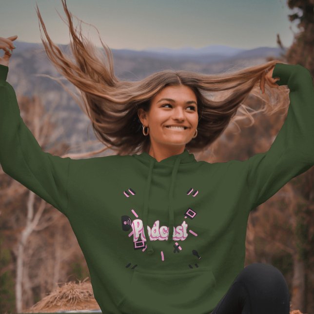 Pull À Capuche Podcasting (Créateur téléchargé)