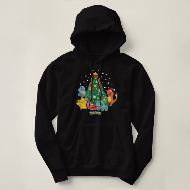Pull À Capuche Pokémon Noël Pokémon Noël (Design devant)
