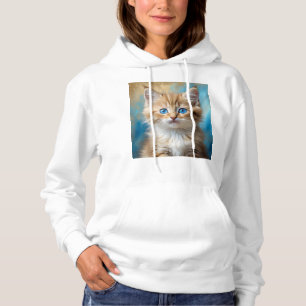 Pull À Capuche Portrait de chat adorable