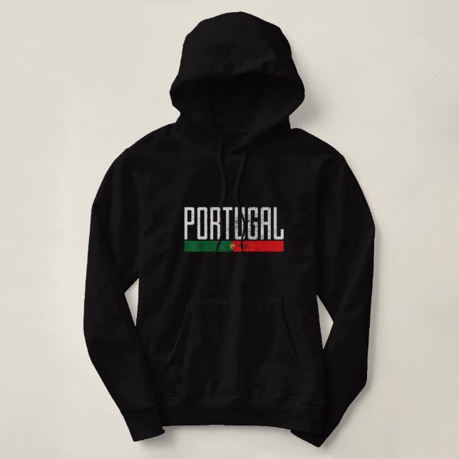 Pull À Capuche Portugal Vintage (Design devant)