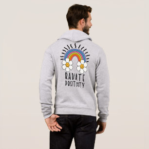 Pull À Capuche Positivité du rayonnement Arc-en-ciel coloré et