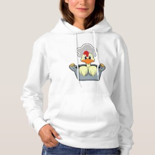 Pull À Capuche Poulet avec pot à Cuisine