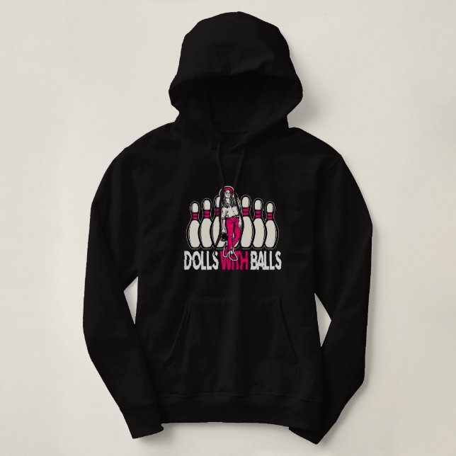 Pull À Capuche Poupées avec boules 1 (Design devant)