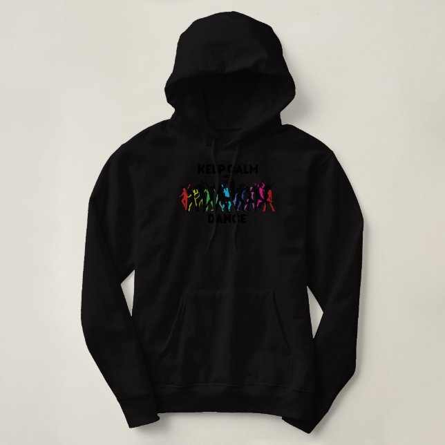 Pull À Capuche Pour Les Femmes Hommes Permission De Danser Cadeau (Design devant)